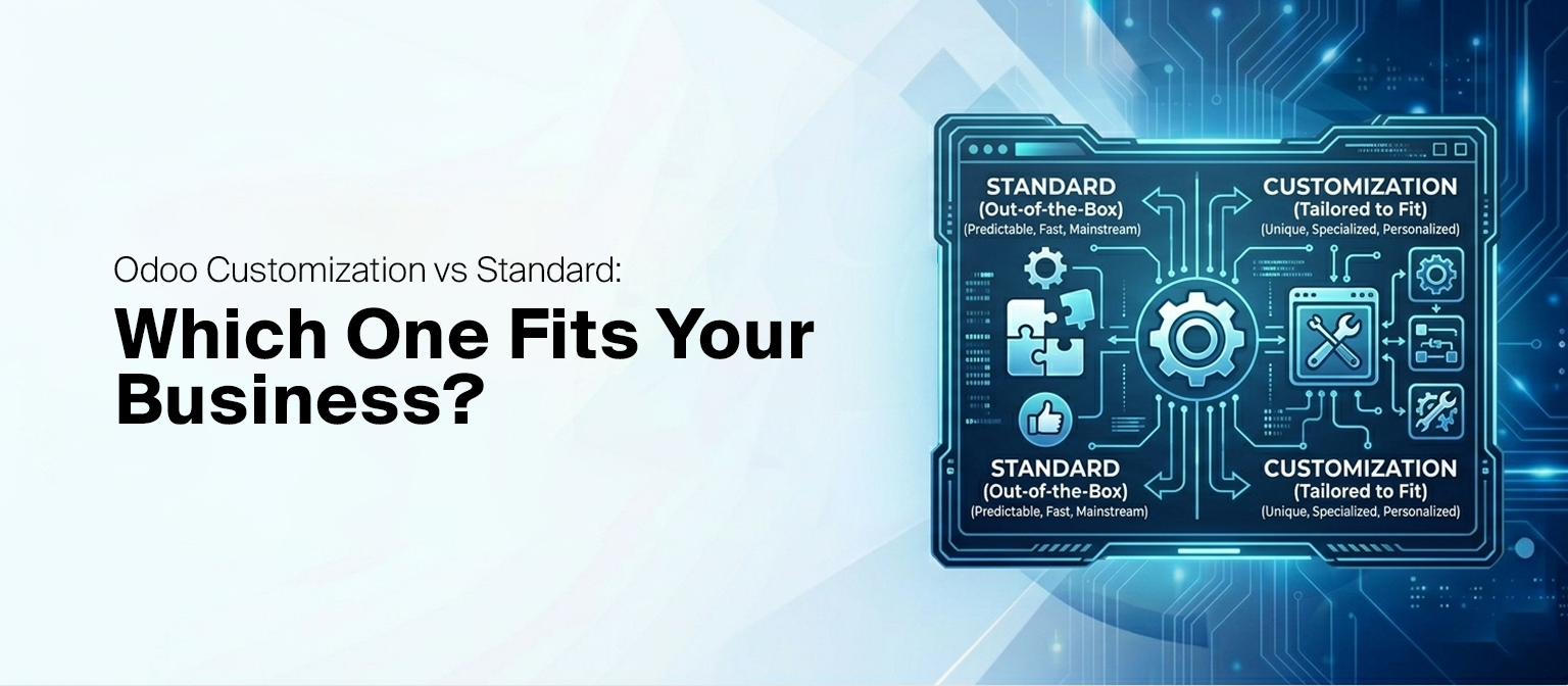 Odoo Customization vs Standard: Which One Fits Your Business?