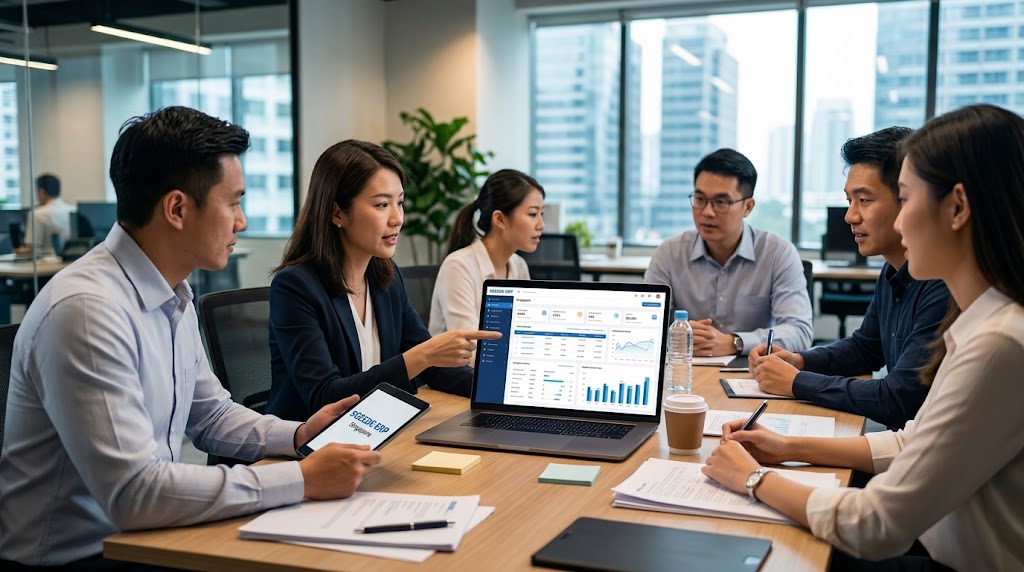 Seamless Compliance with Singapore Standards Sgeede ERP Singapore fully supports local GST compliance